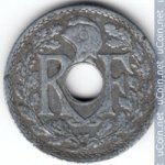 10 сантимов 1941 г. Франция(24)-  39539 - реверс