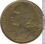 10 сентим 1974 г. Франция(24)-  39539 - реверс