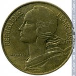 10 сентим 1979 г. Франция(24)-  39539 - аверс