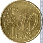 10 центов 2002 г. Франция(24)-  39539 - аверс