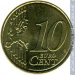 10 центов 2011 г. Эстония(26) - 3424 - аверс