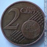 2 цента 2001 г. Франция(24)-  39539 - аверс