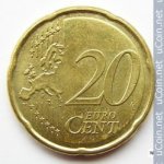 20 центов 2000 г. Франция(24)-  39539 - аверс