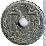 25 сантимов 1937 г. Франция(24)-  39539 - реверс