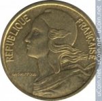 5 сентим 1981 г. Франция(24)-  39539 - реверс