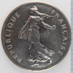 5 франков 1996 г. Франция(24)-  39539 - аверс