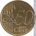 50 центов 2000 г. Франция(24)-  39539 - реверс