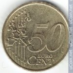 50 центов 2001 г. Франция(24)-  39539 - аверс