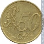 50 центов 2002 г. Франция(24)-  39539 - реверс