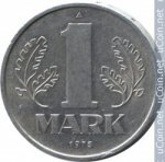 1 марка 1975 г. Германия(6) - 21339 - аверс