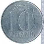 10 пфеннигов 1983 г. Германия(6) - 21339 - аверс