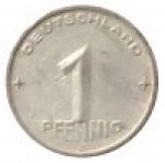 1 пфенниг 1952 г. Германия(6) - 21339 - аверс