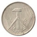 1 пфенниг 1952 г. Германия(6) - 21339 - реверс