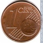 1 цент 2012 г. Австрия(1) - 6934 - аверс