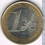 1 евро 2005 г. Нидерланды(15) -7213 - аверс