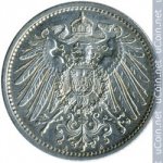 1 марка 1915 г. Германия(6) - 21339 - реверс