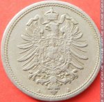 10 пфеннигов 1875 г. Германия(6) - 21339 - аверс
