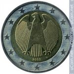 2 евро 2002 г. Германия(6) - 21339 - реверс