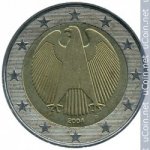 2 евро 2004 г. Германия(6) - 21339 - реверс