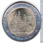 2 евро 2012 г. Германия(6) - 21339 - реверс
