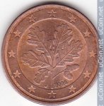 5 центов 2006 г. Германия(6) - 21339 - реверс