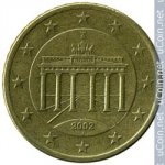50 центов 2002 г. Германия(6) - 21339 - реверс