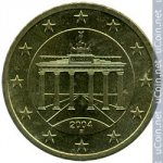 50 центов 2004 г. Германия(6) - 21339 - реверс