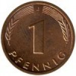 1 пфенниг 1996 г. Германия(6) - 21339 - аверс