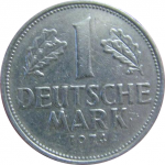 1 марка 1974 г. Германия(6) - 21339 - аверс