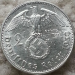 2 марки 1939 г. Германия(6) - 21339 - аверс