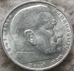 2 марки 1939 г. Германия(6) - 21339 - реверс
