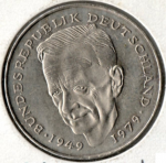 2 марки 1987 г. Германия(6) - 21339 - реверс