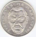 2 марки 1989 г. Германия(6) - 21339 - реверс