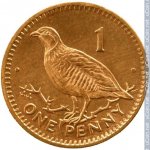 1 пенни 2000 г. Гибралтар(6) - 3582 - реверс