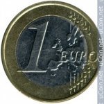 1 евро 2005 г. Ирландия(9) - 2174 - аверс