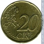 20 центов 2002 г. Греция(7) - 11529 - аверс