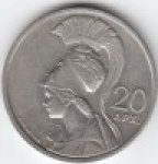 20 драхм 1973 г. Греция(7) - 11529 - аверс