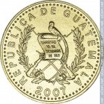 50 сентаво 2007 г. Гватемала(6) - 184 - аверс