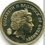 1 фунт 2003 г. Гернси(6) - 709 - аверс