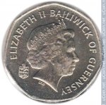 20 пенсов 2003 г. Гернси(6) - 709 - аверс