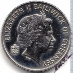 5 пенсов 2003 г. Гернси(6) - 709 - аверс