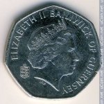 50 пенсов 2003 г. Гернси(6) - 709 - аверс