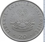 20 сентим 1995 г. Гаити(4) -225 - аверс