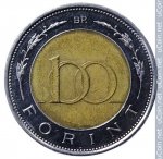 100 форинтов 1997 г. Венгрия(4) - 2234 - реверс