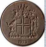 10 крон 1973 г. Исландия(10) - 1061 - аверс