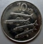 10 крон 1996 г. Исландия(10) - 1061 - аверс