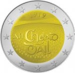 2евро 2019 г. Ирландия(9) - 2174 - аверс