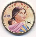 1 доллар 2000 г. США(21) - 52935 - аверс