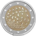 2евро 2024 г. Бельгия(3) - 15089 - реверс