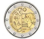 2евро 2022 г. Бельгия(3) - 15089 - реверс
